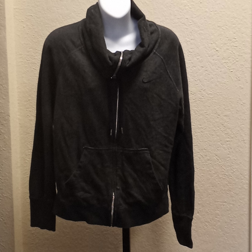 Nike Charcoal Full Zipper Sweatjacket